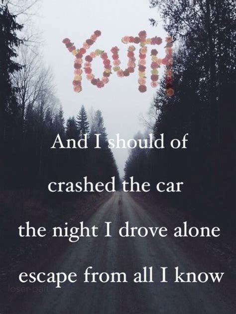Bm A G And I should've crashed the car when I was all <b>alone</b>. . The night i drove alone lyrics